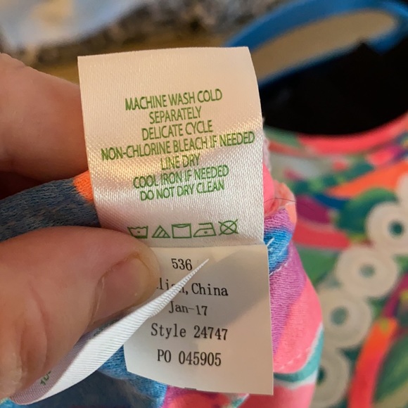 NWT Lilly Pulitzer Sz 2 Stella Shift Dress - Picture 16 of 16